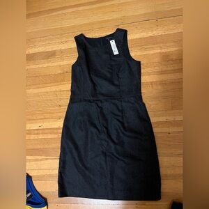 Theory Diamra dress 6 navy fallow sheath office dress wool NWT Bloomingdale’s